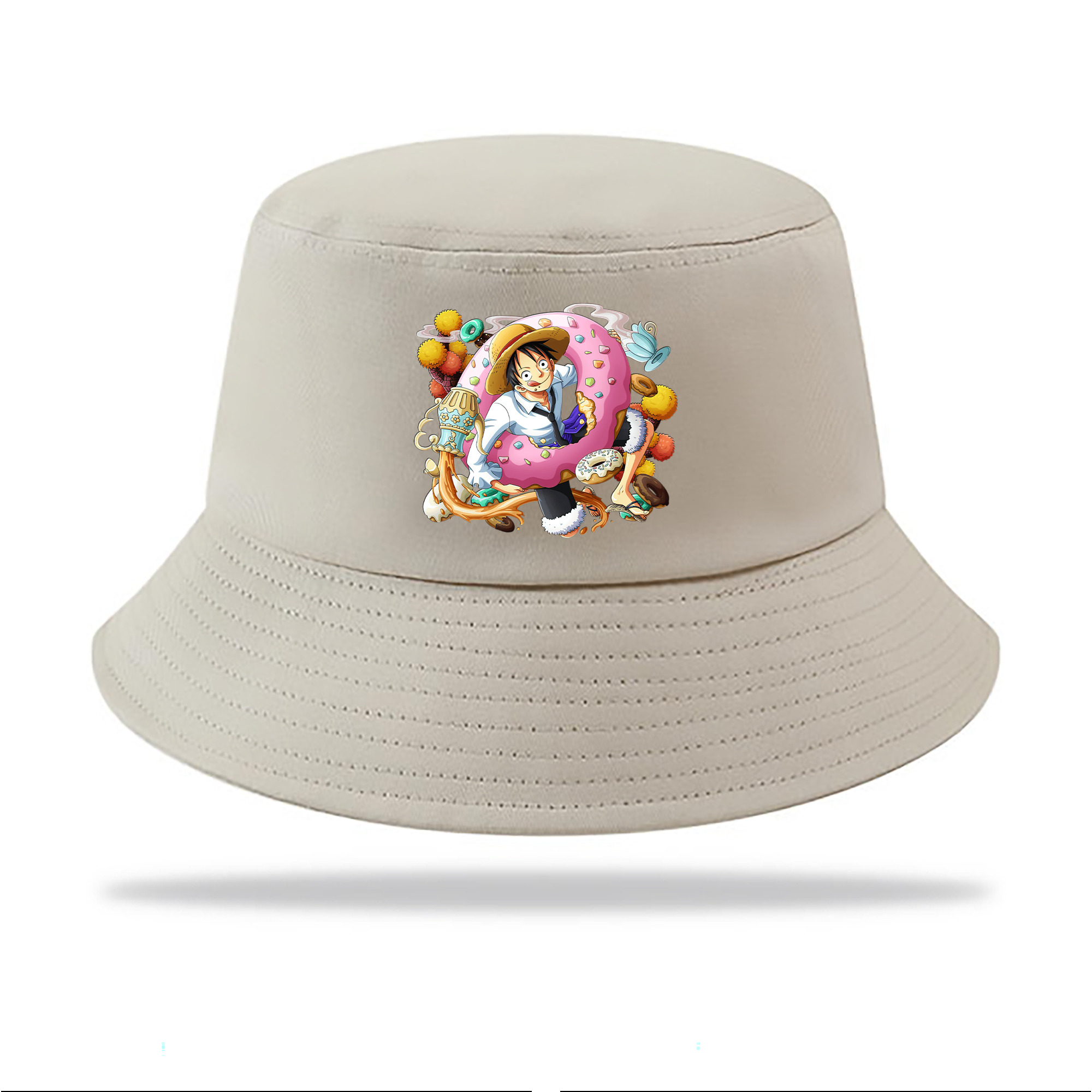 （画像用） ワンピース モンキー・D・ルフィ ONE PIECE Monkey D. Luffy アウトドア日除けバケットハット